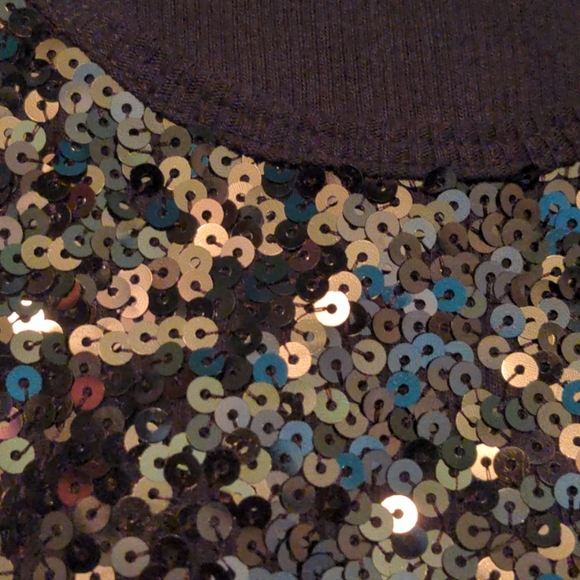 Brown sparkly tank top - Picture 2 of 2